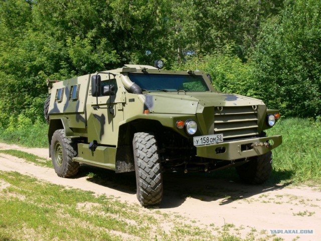 Бронированный КАМАЗ "Тайфун"