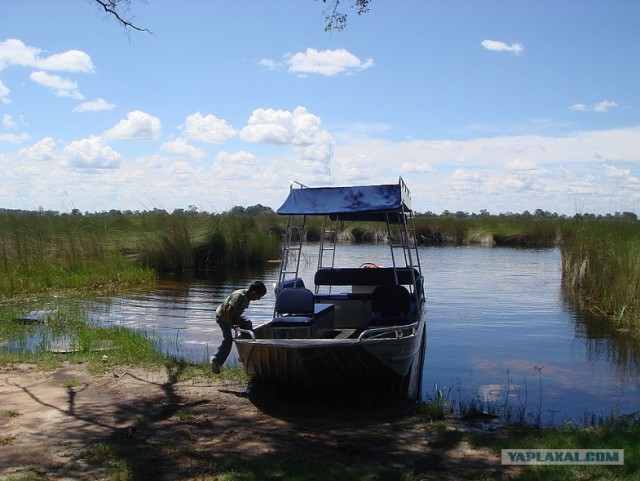 По Африке в одиночку.