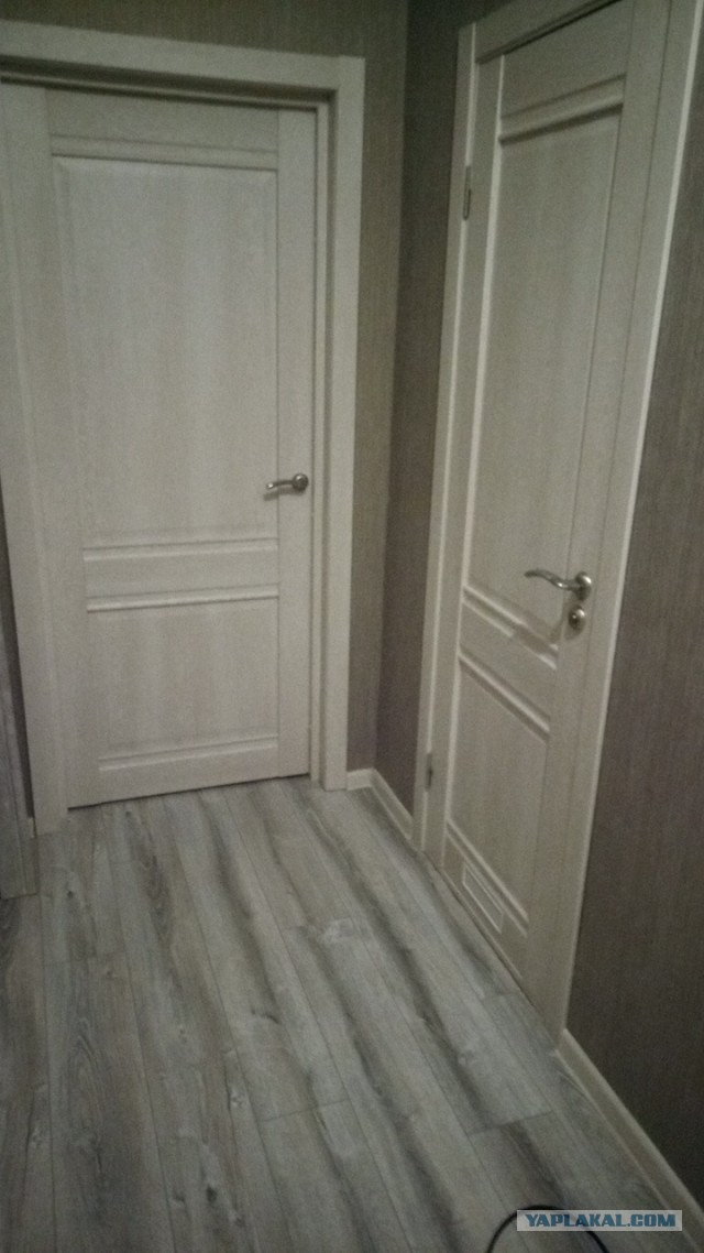 Приехал блин двери поставить