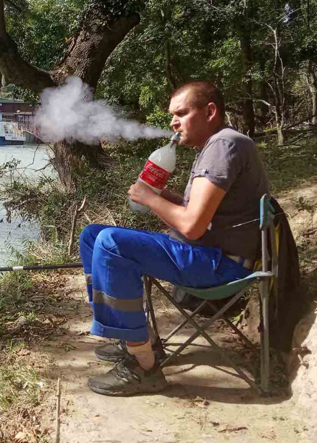 Фотожаба про рыбака "Улов"
