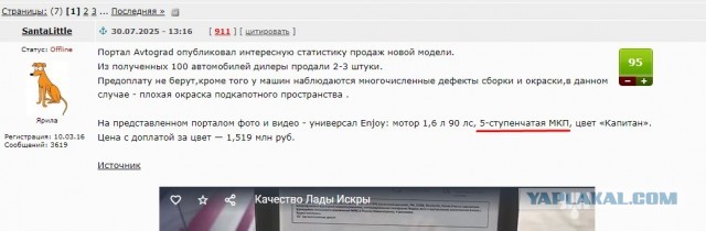 Феноменальный старт Лады Искры. Из полученных дилерами 100 автомобилей продано 3.