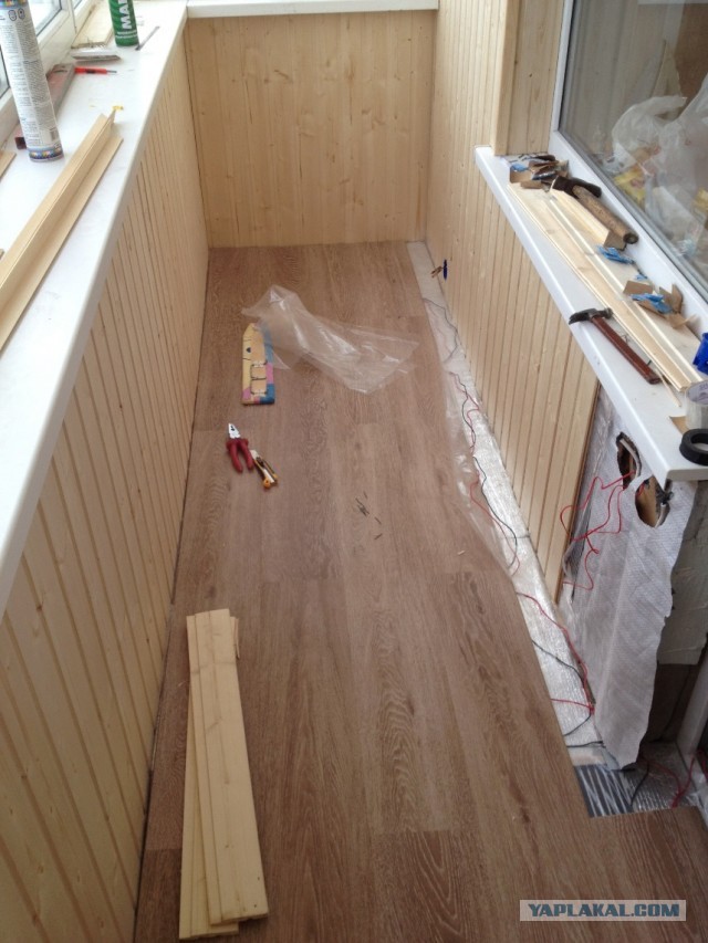 Ремонт балкона