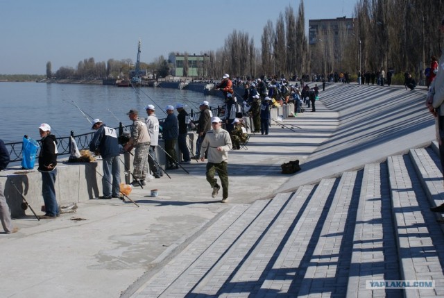 Астраханские рыбаки