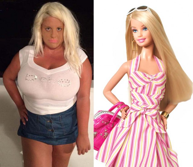 Американка тратит 20 тысяч долларов в год, чтобы быть похожей на куклу Барби