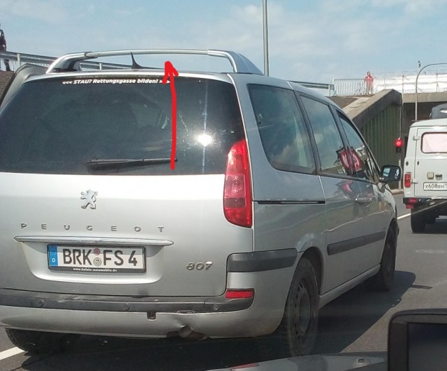 УАЗ на дорогах Германии