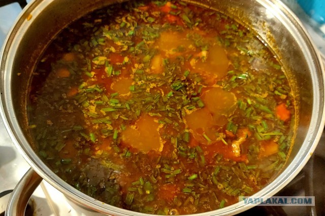 Харчо с маринованной алычой. Часть 2-специи, зелень и остальное