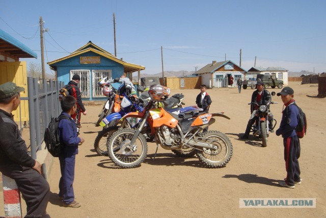 В Монголию на мотоциклах 2006