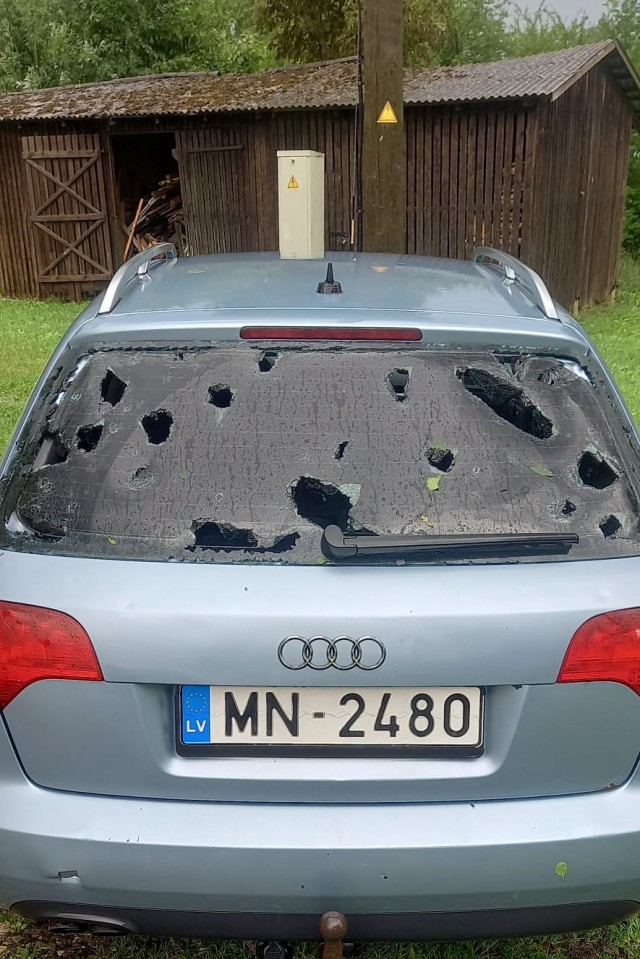 В Латвии небольшой дождик