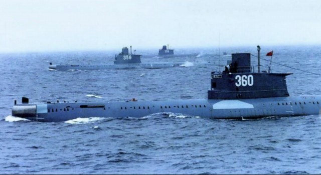 Подводная лодка ВМС Китая исчезла с радаров в Тайваньском проливе