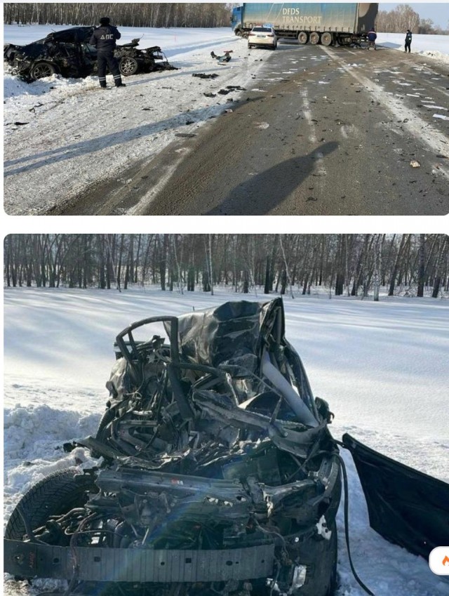 ДТП на трассе Барнаул - Новосибирск