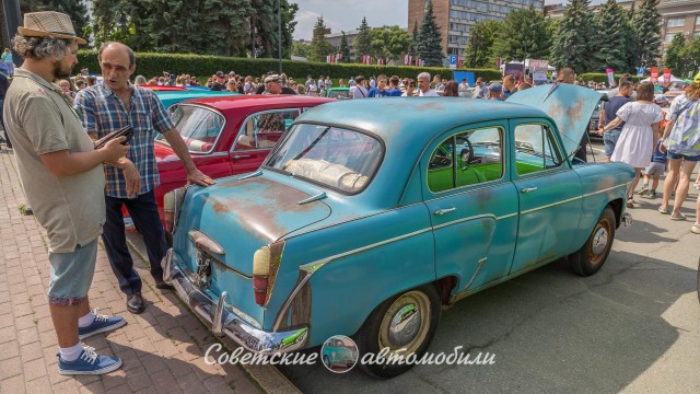 Покатушки на 24-й Волге в город суровых мужчин. Фестиваль "Машина времени"