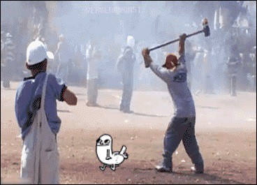 Тот момент, когда пытаешься заткнуть бандеровца...