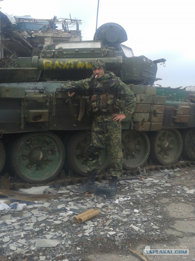 Зачистка аэропорта от войск украинских ВС