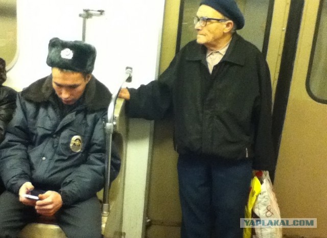 Социальная реклама в метро