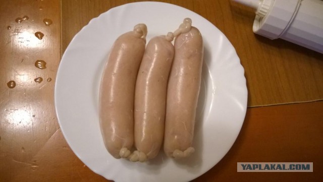 Сардельки на ужин