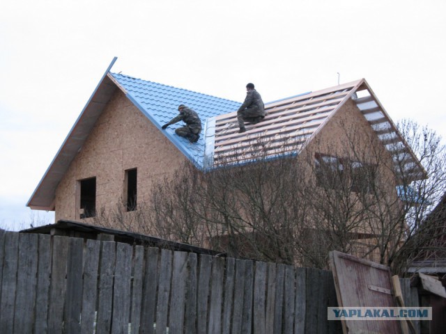 Решил на пенсию уехать в деревню(строим дом)