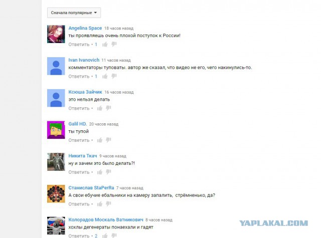 Вандалы жарят сосиски на вечном огне