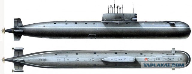 АПЛ проекта 685 "Комсомолец"
