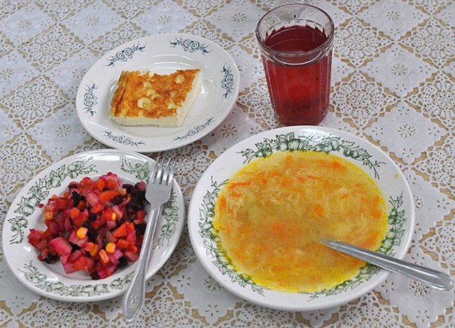 Школьные обеды (реальность)