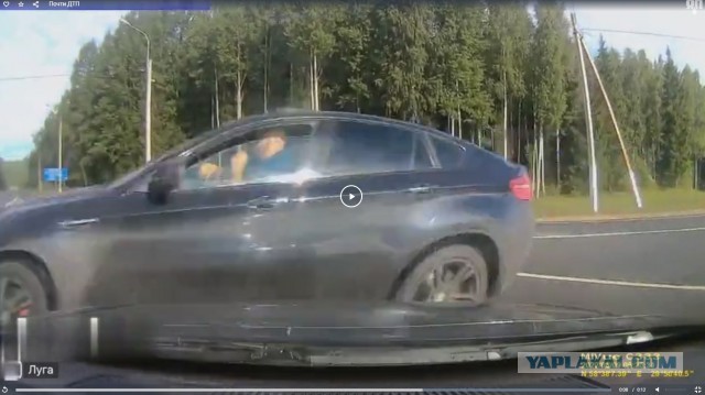 Очередной нарушитель на БМВ