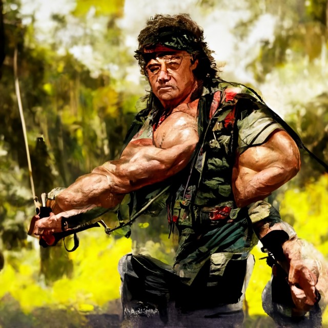 Фотожаба: The New Rambo