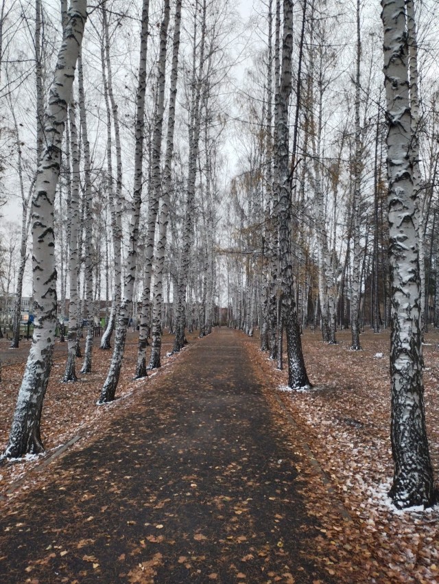 На Урале зима