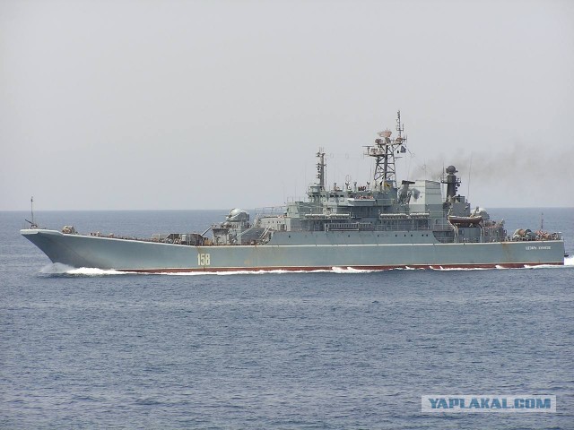 В Крыму атакован еще один корабль ВМФ РФ