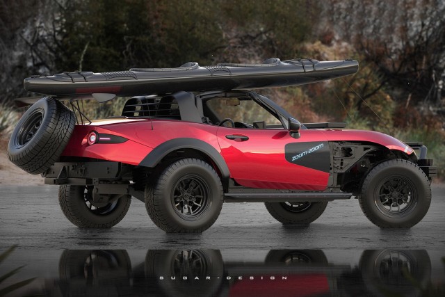 Беспощадный тюнинг Mazda