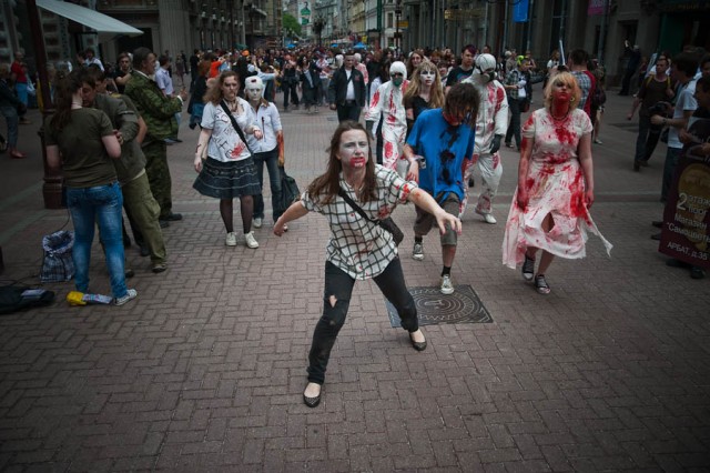 Зомби-парад 2010 в Москве