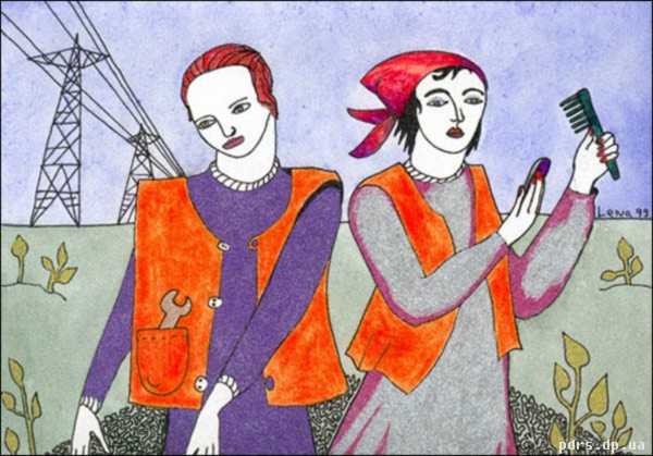 Картины душевнобольного с пояснениями