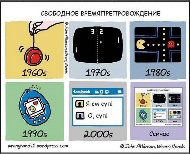 22 переведенные карикатуры "Тогда и сейчас"!