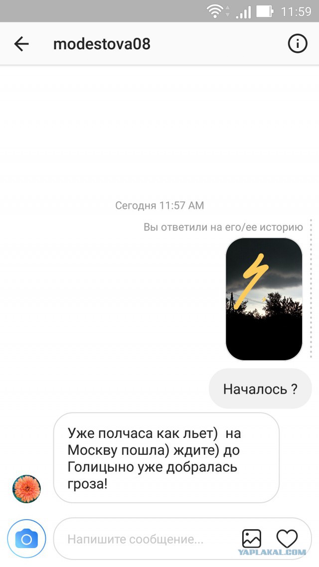 Готовьте ковчег: на Москву обрушится ливень как из Ветхого Завета