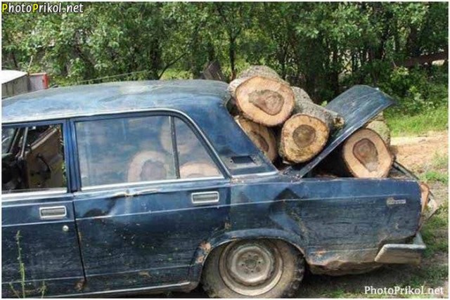 Самые безумные способы перевозки