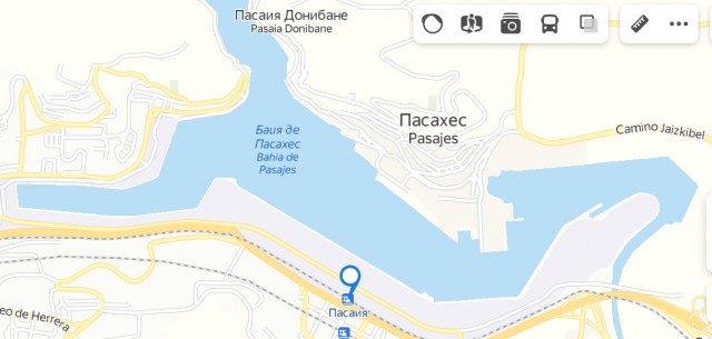 Заход в Пасахес, Испания
