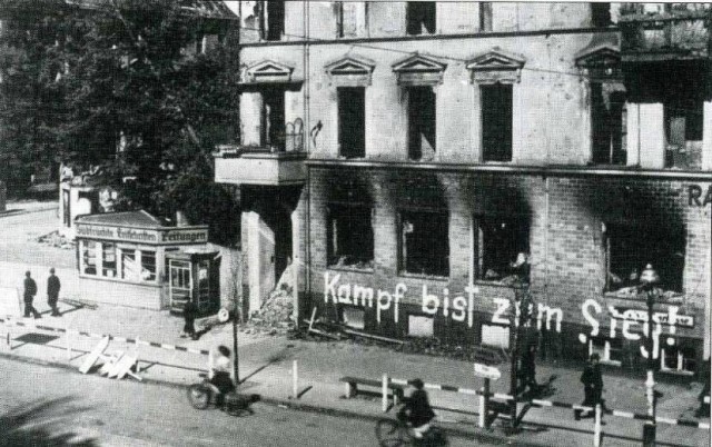 Кёнигсберг в апреле 1945-го.