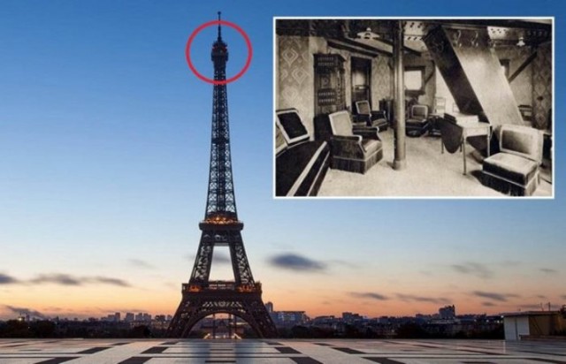 Секретная комната на вершине Эйфелевой башни