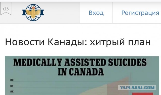 В Канаде придумали идеальный план, как уменьшить численность своего "бракованного" населения