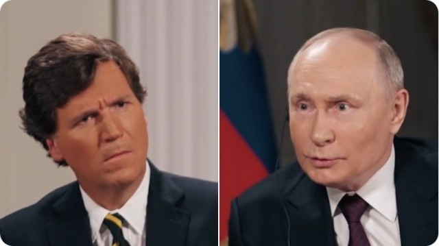 Интервью Такера Карлсона с Владимиром Путиным