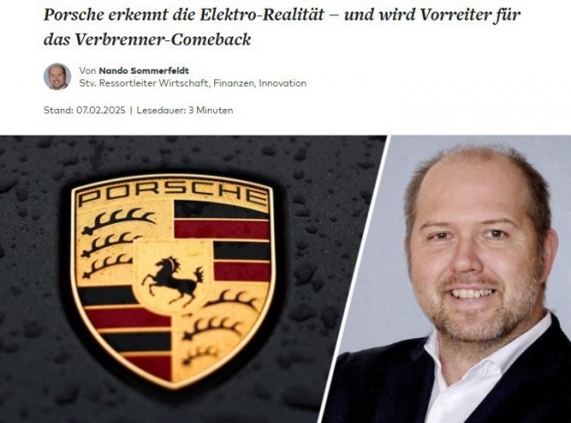 Porsche признала ошибку в стратегии перехода на электромобили и возобновляет разработку ДВС