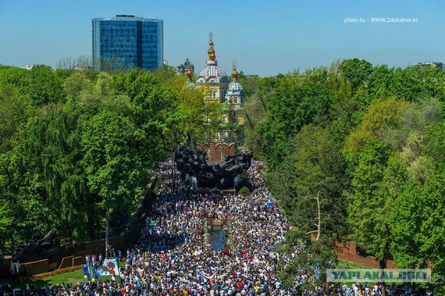 Алматы отмечает День Победы