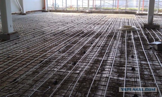 Рукожопство теплого пола