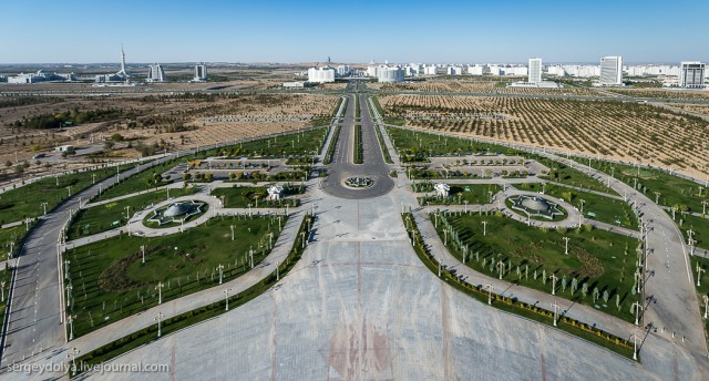 Туркменистан. Фантастический Ашхабад