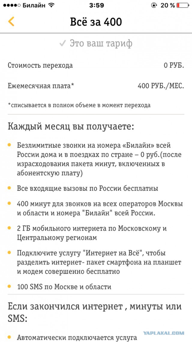 Новый Большой обман БИЛАЙН-МТС операторов
