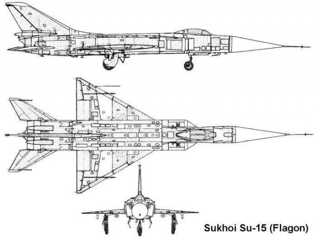 Истребитель-перехватчик Су-15