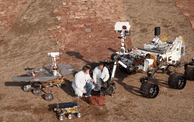 NASA опубликовало сделанную марсоходом Curiosity панораму Марса