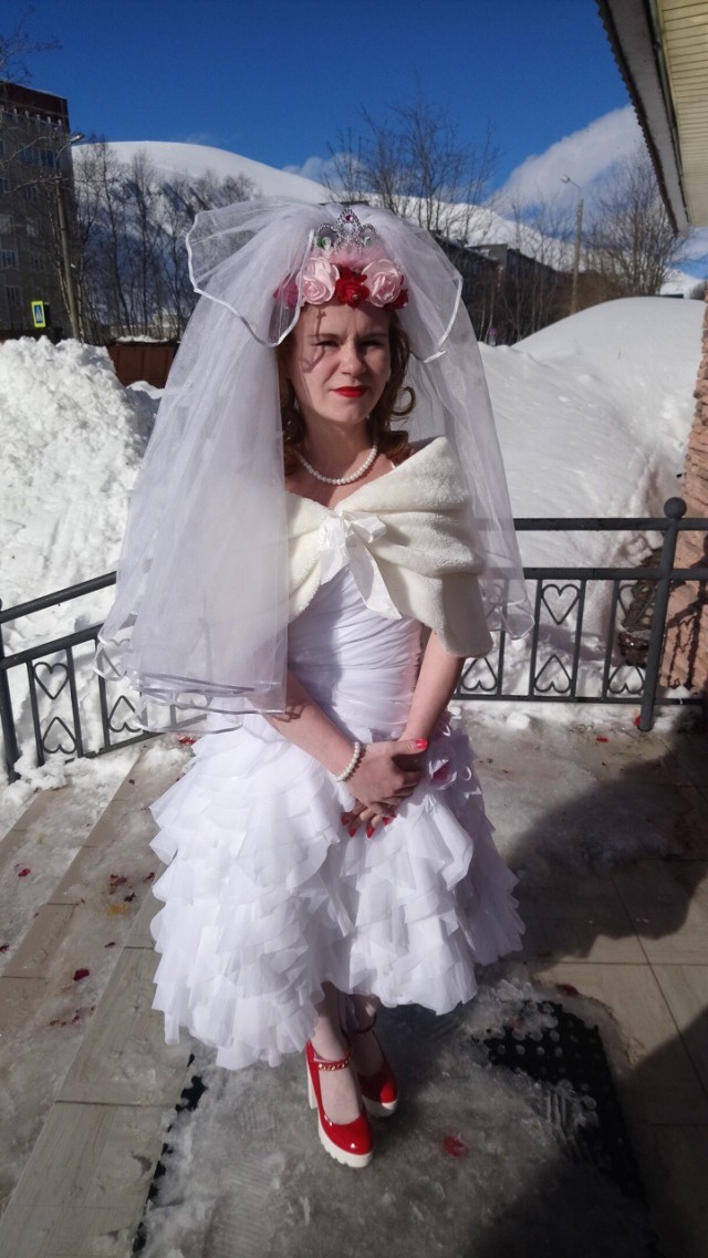 Невеста олицетворяет собой образ чистоты, целомудрия и непорочности