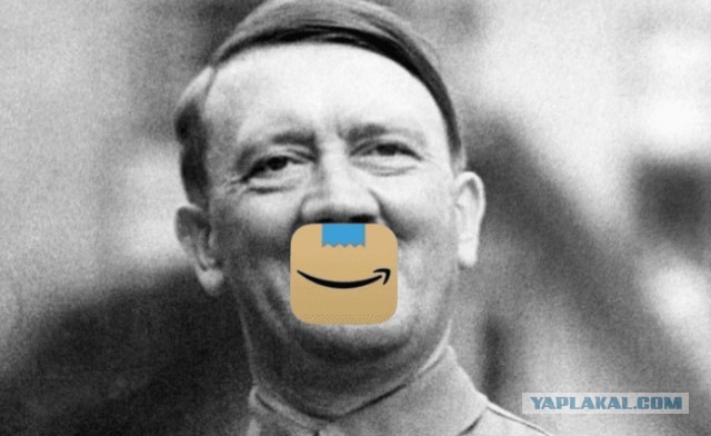 Amazon изменил иконку приложения. А все из-за того, что пользователи разглядели в ней ухмыляющегося Адольфа Гитлера