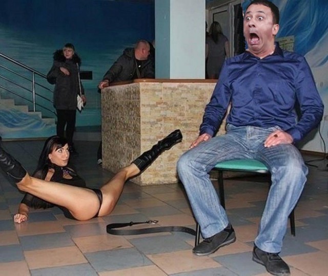 Фотожаба: Чего ж ты испугался, Юра?