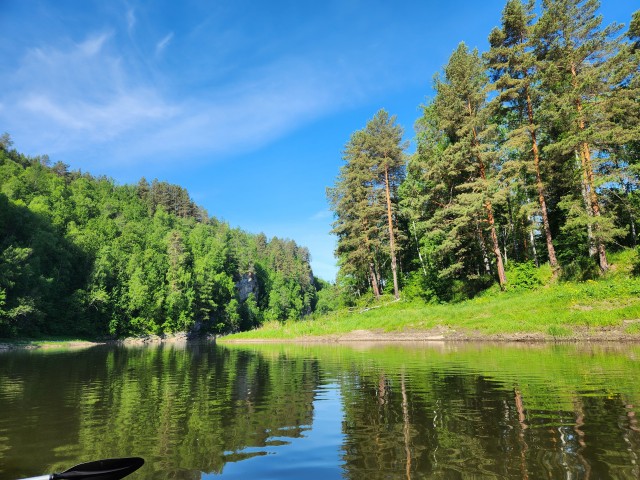 Сплав по реке Ай в середине недели