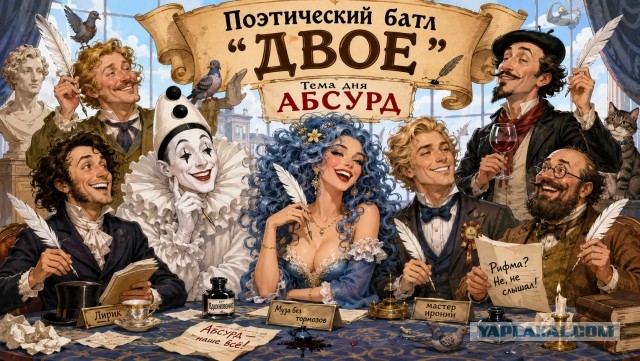 Двое, поэтический батл